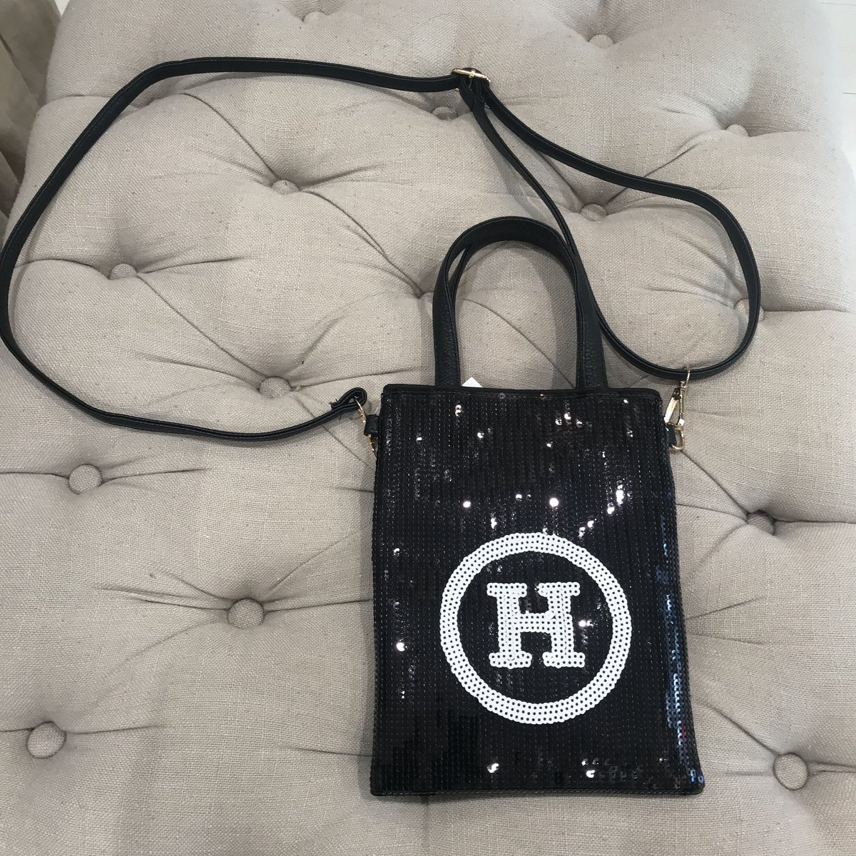 アンティーク 黒いバック約50cm グッチ GUCCI トートバッグ ショルダーバッグ 2way ソーホー
