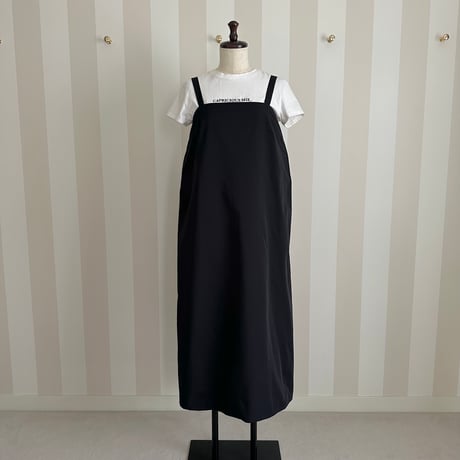 9-128     ミッドナイト　キャミワンピース　サッシュ付き　ＳＭ