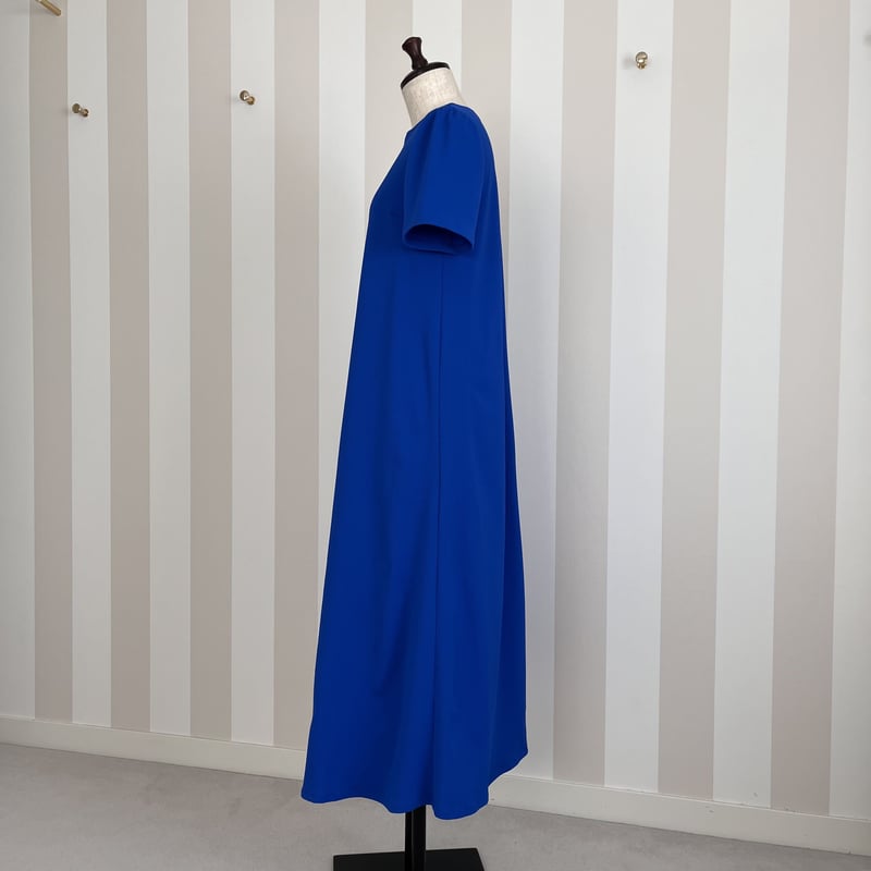 極美品　アンタイトル　ロイヤルブルー　半袖 ひざ丈ワンピース 楽天市場】【洗える】レディース ワンピース リゾートワンピ ロング