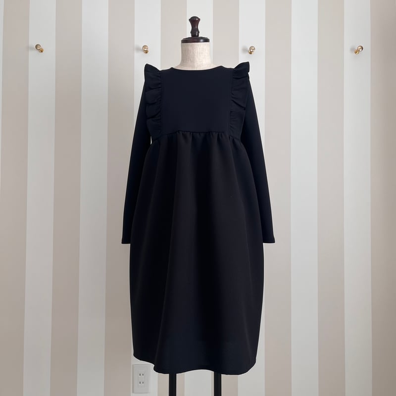 バーバリーチルドレン　肩フリル　ワンピース バーバリーチルドレン 肩フリル ワンピース