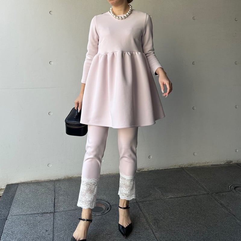 3-039 サクラ レースレギンス フリー（L） | capriciousmie