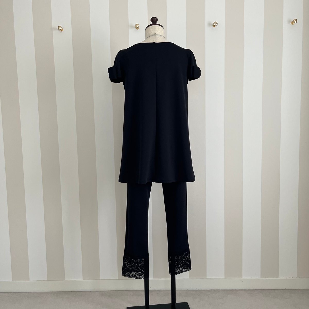 カプリシャスミー　リボン袖　半袖チュニック カプリシャスミー リボン袖 半袖チュニック カプリシャスミー リボン袖