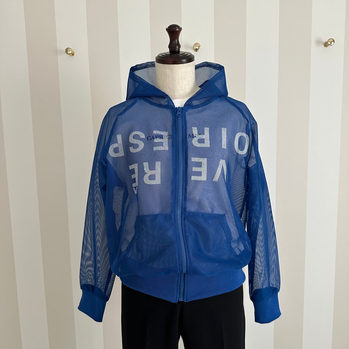 Naptime 5th Anniversary メッシュパーカー　新品 5-055 ブルー メッシュパーカー・スカートF セット | capriciousmie