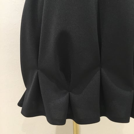 12-023  黒  クルミワンピース  XL