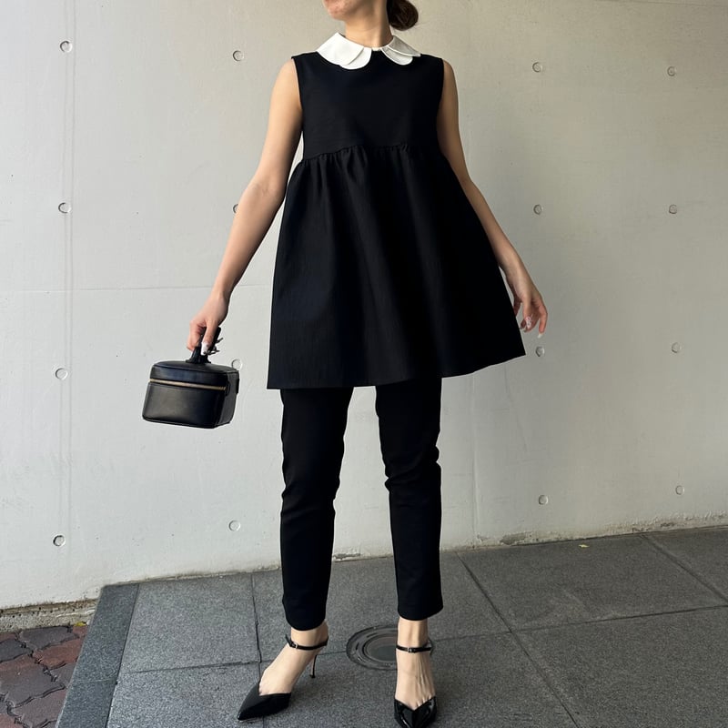 超美品☆DM完売☆FOXEYホリデーコレクション☆サテンチュニック☆ブラック38 FOXEY 公式オンラインストア