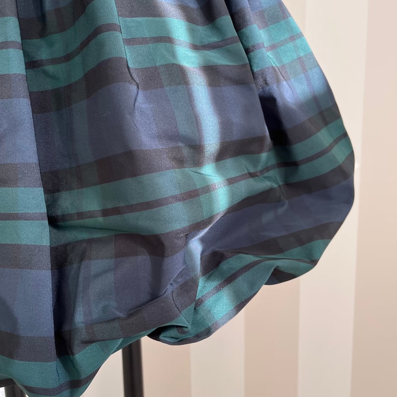 ロージーモンスター　ツンツンバルーンチェックスカート　グリーン ロージーモンスター つんつんチェックバルーンスカート - メルカリ