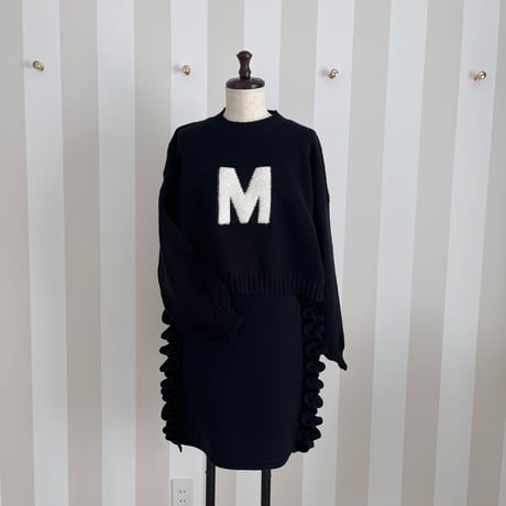 11-169     黒　Ｍセーター　セレクト商品　フリー