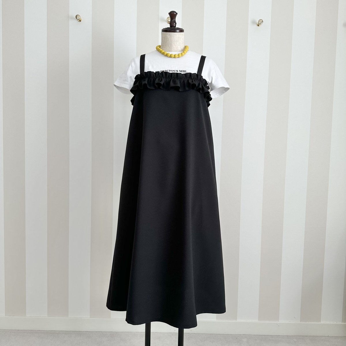 yori❣️フリル付き黒ボンディング　フード付きロングジレ　美品 C/RY GABARDINE FISH TAIL SKIRT(XS Black): Y's｜THE SHOP