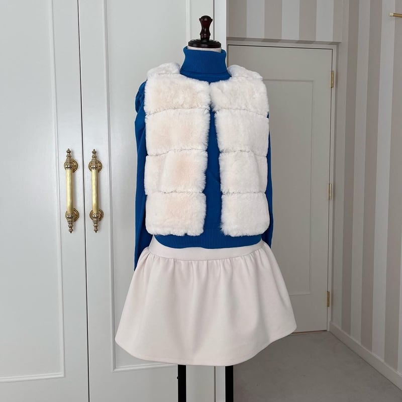 11-316 白 エコファーベスト フリー セレクト商品 | capriciousmie