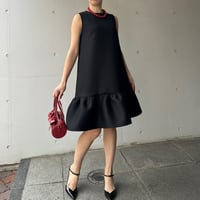 6-050 白花 ホイップワンピース M | capriciousmie