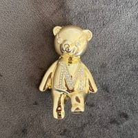B032  ブローチ　くま　M