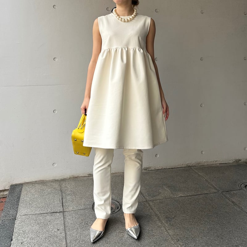 BEARDSLEY クリームチュニック 4-120 クリーム ドールチュニック XL | capriciousmie
