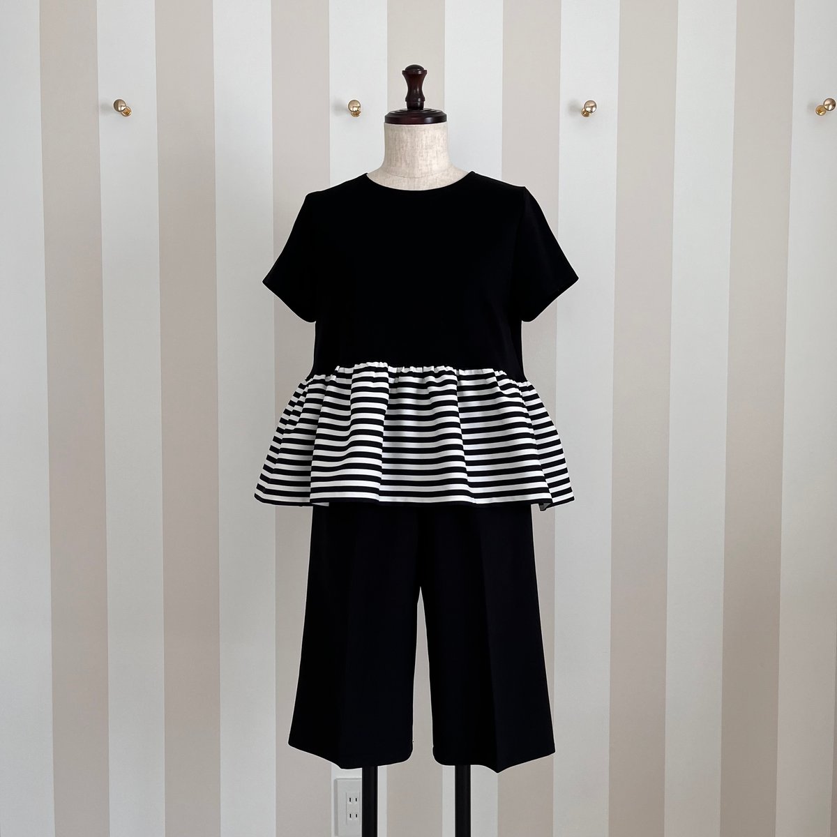 カプリシャスミー　capriciousmie サイドリボンバミューダパンツ カプリシャスミー capriciousmie サイドリボンバミューダパンツ 【公式