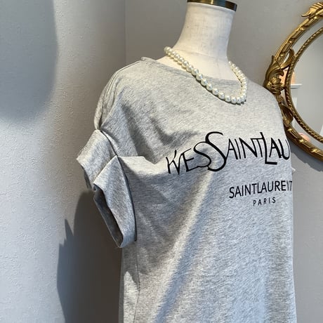 7-002   グレーTシャツ　WSL フリー　セレクト商品