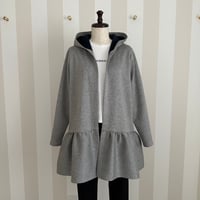 10-027   グレーボンディング　ボレロパーカー　ロング　Ｍ
