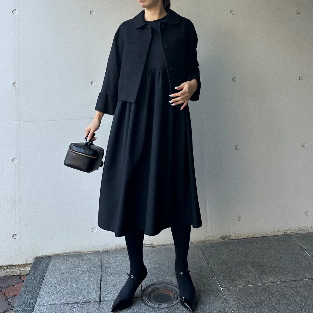 12-065 黒 ドールワンピース M | capriciousmie