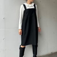 9-108   黒　タックキャミワンピース　Ｍ