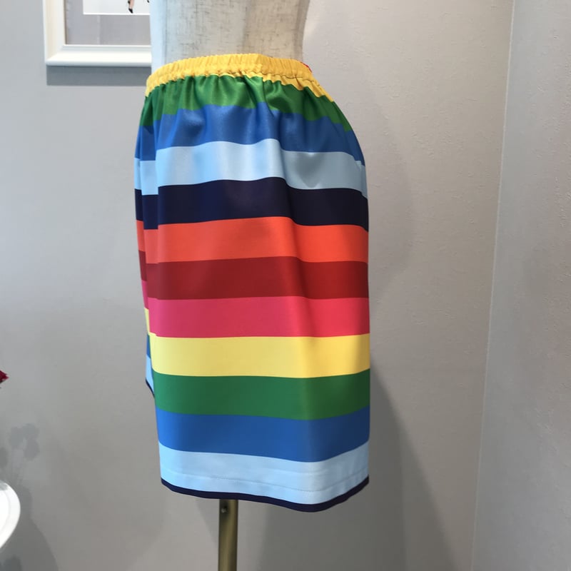 4-209 レインボー ショートパンツ フリー | capriciousmie 