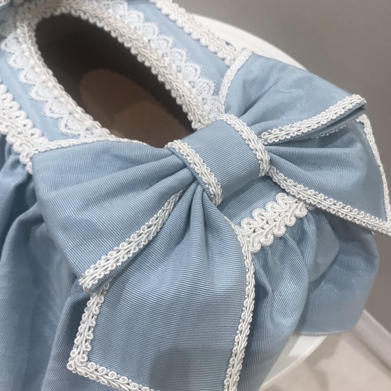 8-255 水色 ドレス ティッシュケース | capriciousmie