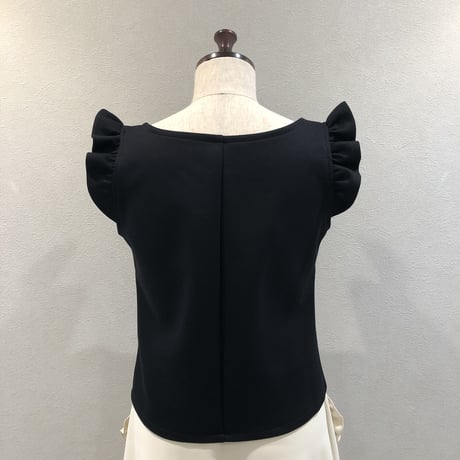 9-090    黒　オリーブトップス　Ｌ