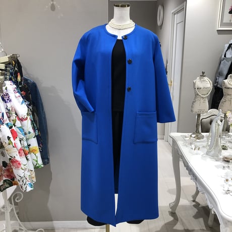 2-230  ロイヤルブルー　コート　フリー
