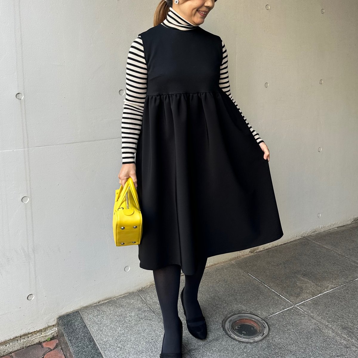 12-093 黒 ドールワンピース L | capriciousmie