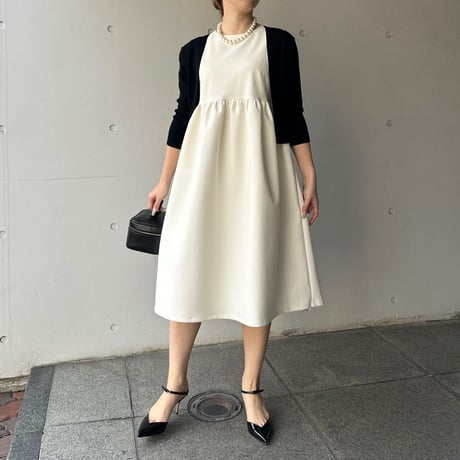 3-118    クリーム　ドールワンピース　ＳＭ