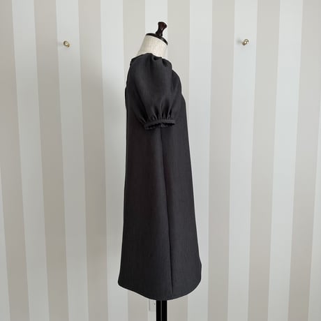 8-152      ダークグレー　Chouワンピース    ファスナー　  Ｍ