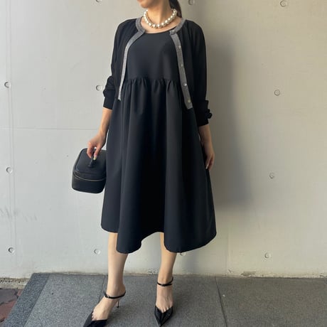 8-049   黒　ドールワンピース　Ｌ