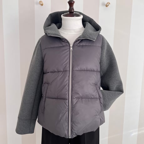 10-092    グレー　ブルゾン　セレクト商品　Ｍ〜Ｌ