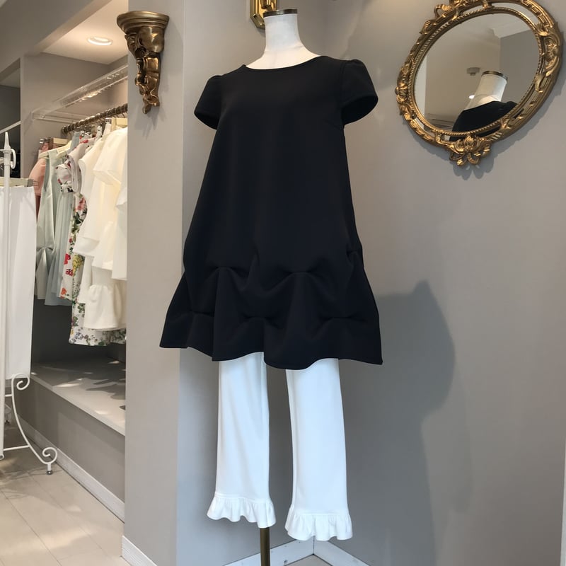 5-132 白 フリルパンツ フリーM | capriciousmie