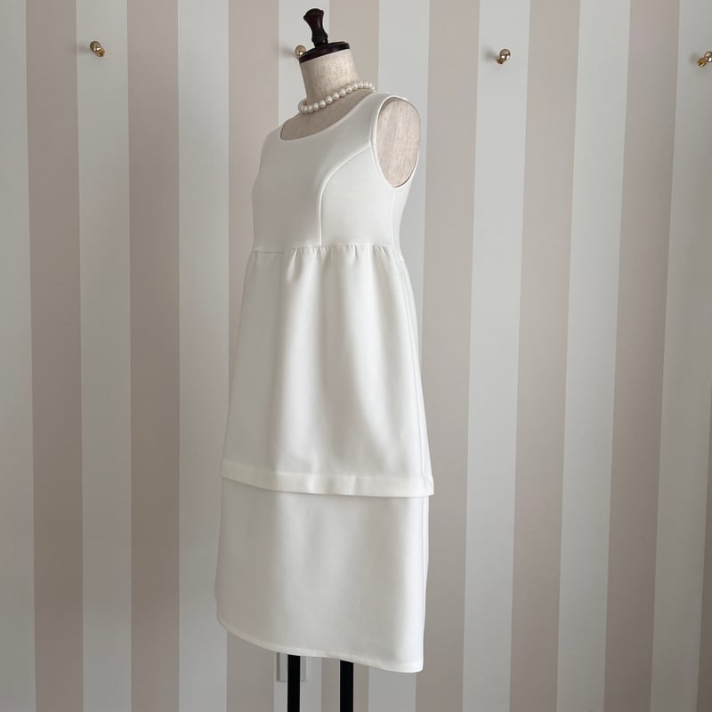 1-139 白 Mieワンピース M | capriciousmie