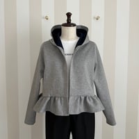 10-026   グレーボンディング　ボレロパーカー　Ｍ