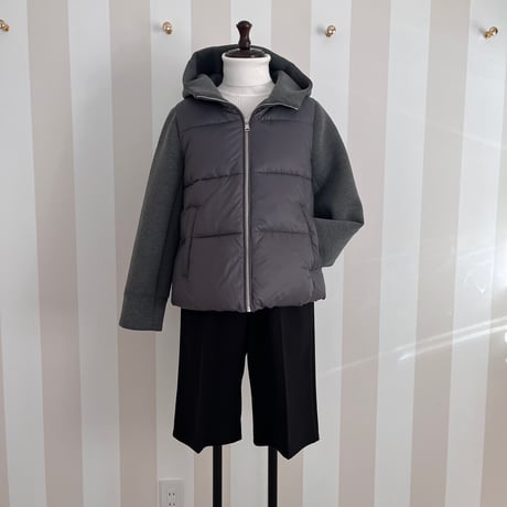 10-092    グレー　ブルゾン　セレクト商品　Ｍ〜Ｌ