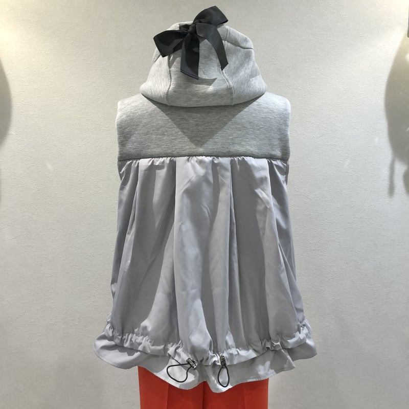 9-042 ライトグレー ボンディングベスト ML(ワンサイズ) セレクト商品