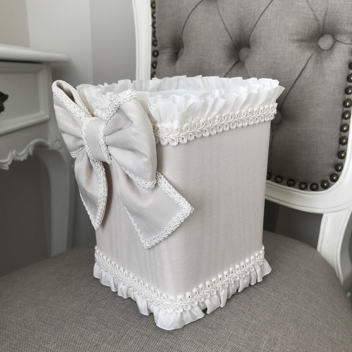 11-245 白 インテリア小物 2点セット | capriciousmie