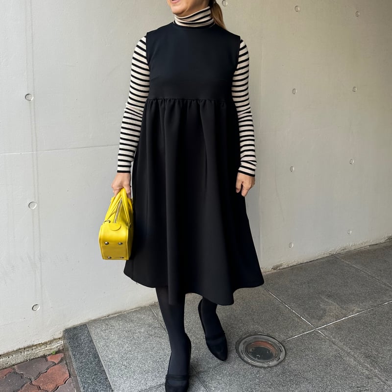 12-093 黒 ドールワンピース L | capriciousmie