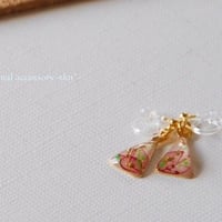「葉」イヤリング