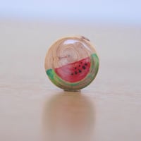 「すいか」ブローチ