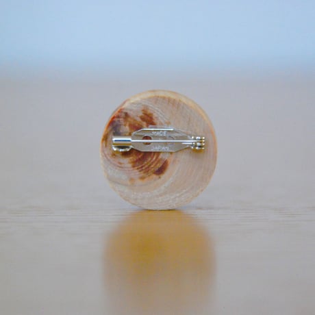 「薔薇ふわふわ」ブローチ