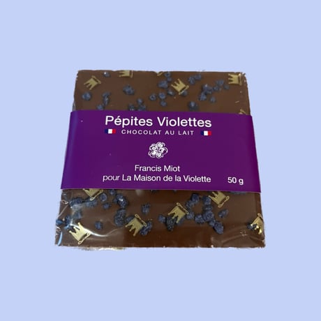Chocolat au lait "Pépites" tablette / Francis Miot