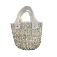 Dentelle ancienne sac à panier