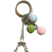 Eiffel Key Ring