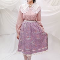 長靴をはいたねこ　オーバーチュールスカート　-モーヴ-