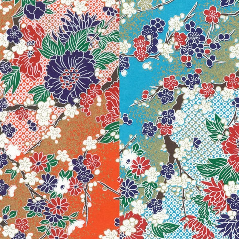 友禅千代紙 360㎜×255㎜ 10枚入 アソートB | おりがみ屋さん 友禅千代紙 360㎜×255㎜ 10枚入 アソートB | おりがみ屋さん