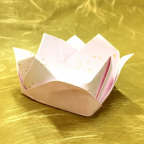 金振り和紙 サクラ　150㎜×150㎜