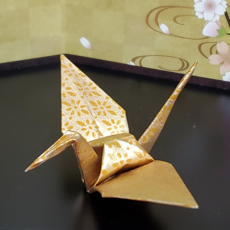 金和紙 菊菱 75×75㎜ 32枚入 | おりがみ屋さんドットコム