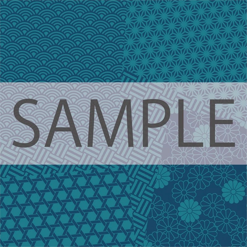 重ね小紋 千代紙 15㎝ | おりがみ屋さんドットコム