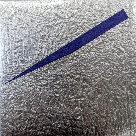 もみ銀箔両面和紙　12cm×12cm　　単色10枚入　※在庫限り