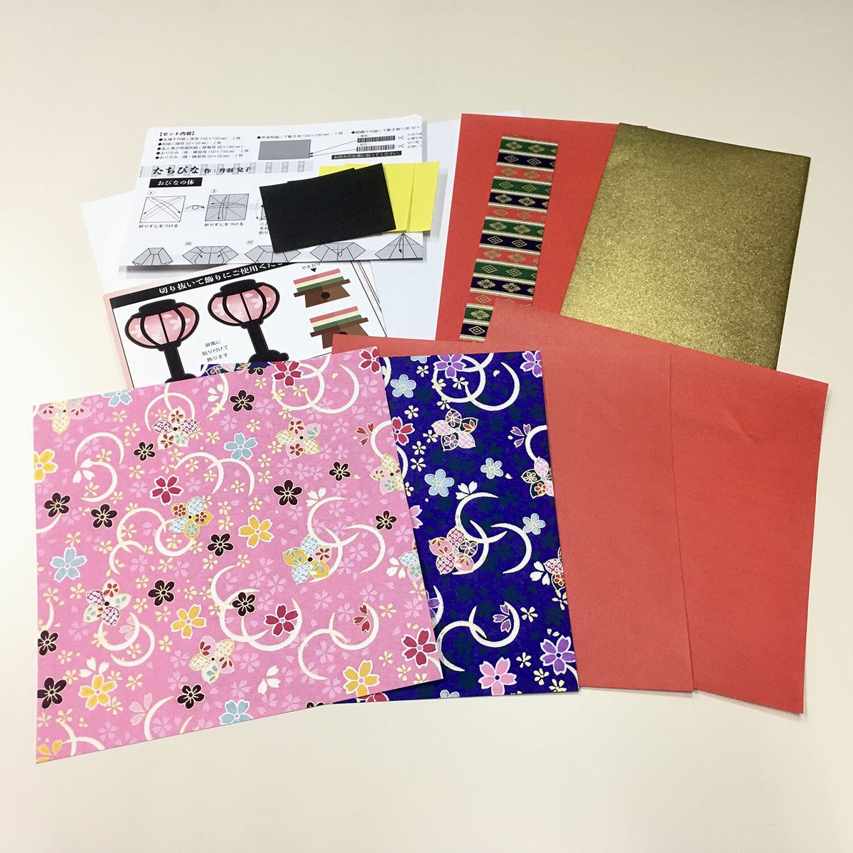和紙で作る ひなまつり 美桜 | おりがみ屋さんドットコム